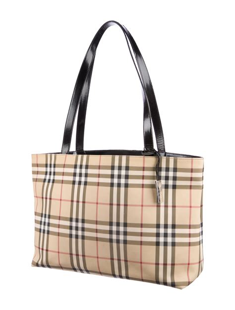 fake nova check burberry|burberry nova check tote bag.